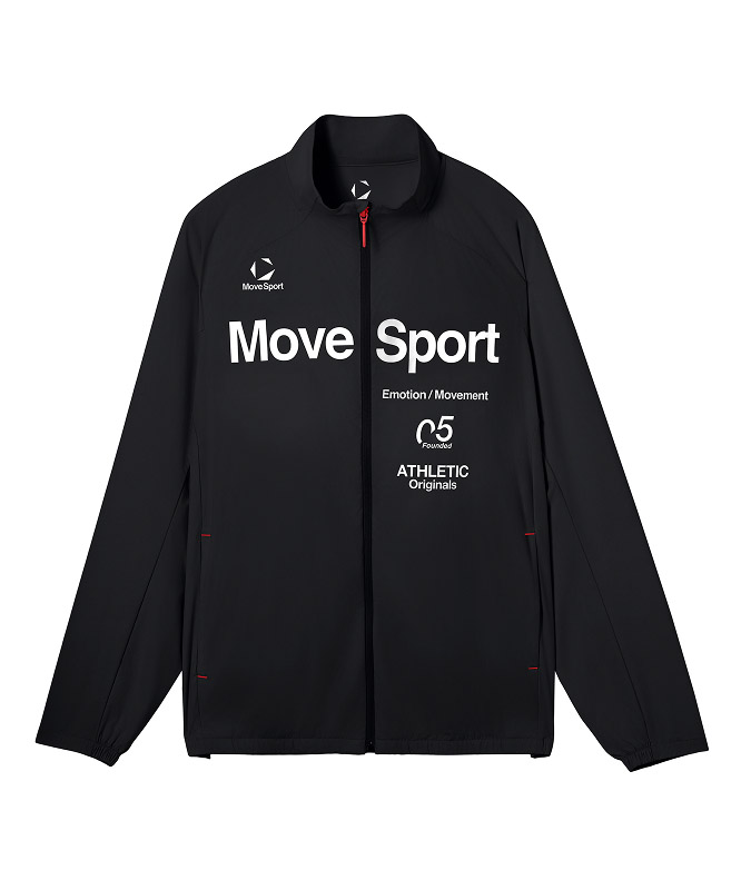 黒い接触冷感のジャケット