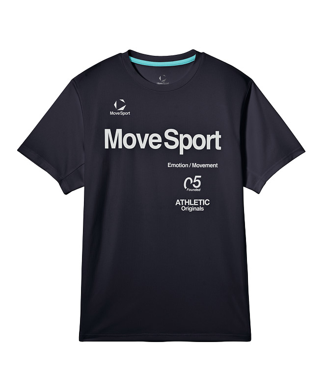 ネイビーのクーリスト半袖シャツ