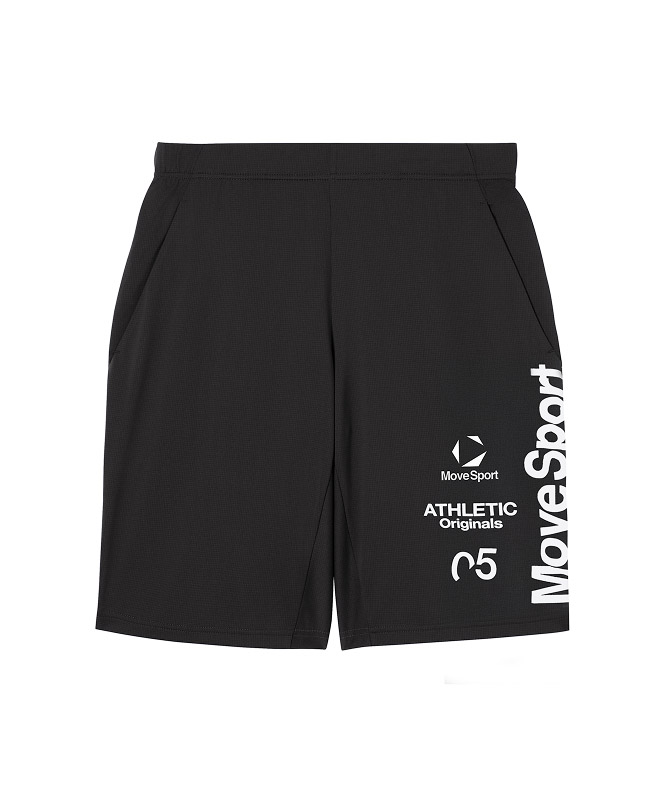 黒いクーリストハーフパンツ