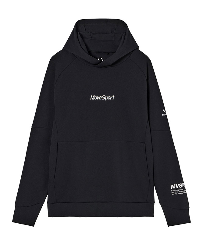 黒いバレーボールスウェットジャケット