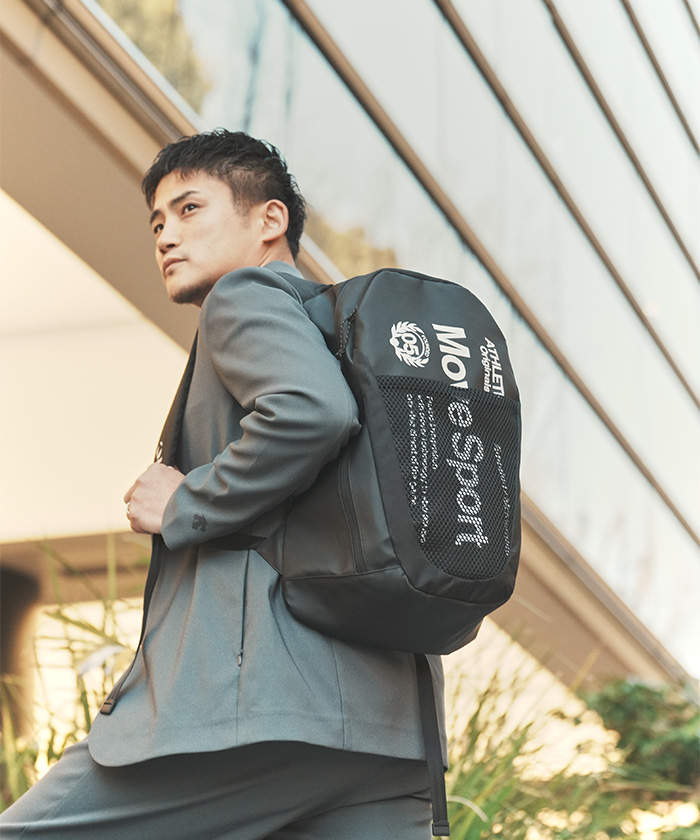 ムーブスポーツ　ビジネスリュック、ジムバッグ