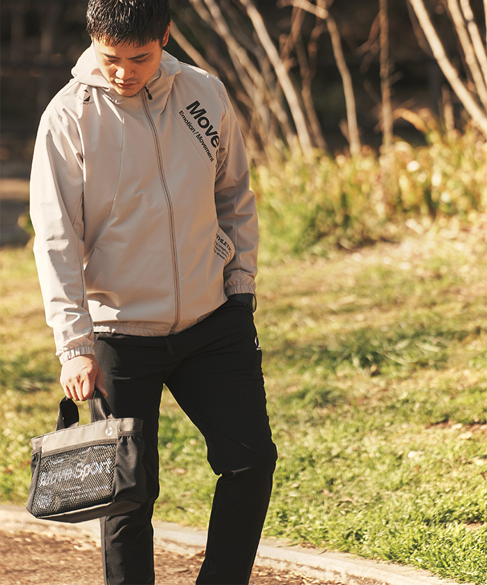 ムーブスポーツ　ジムやゴルフにもおすすめするミニトートバッグ