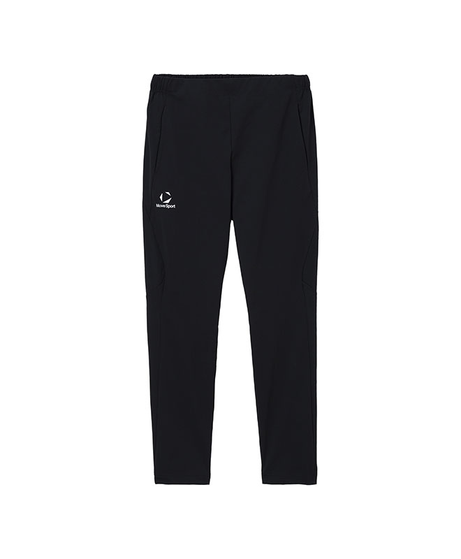 黒いバレーボールウォームアップパンツ