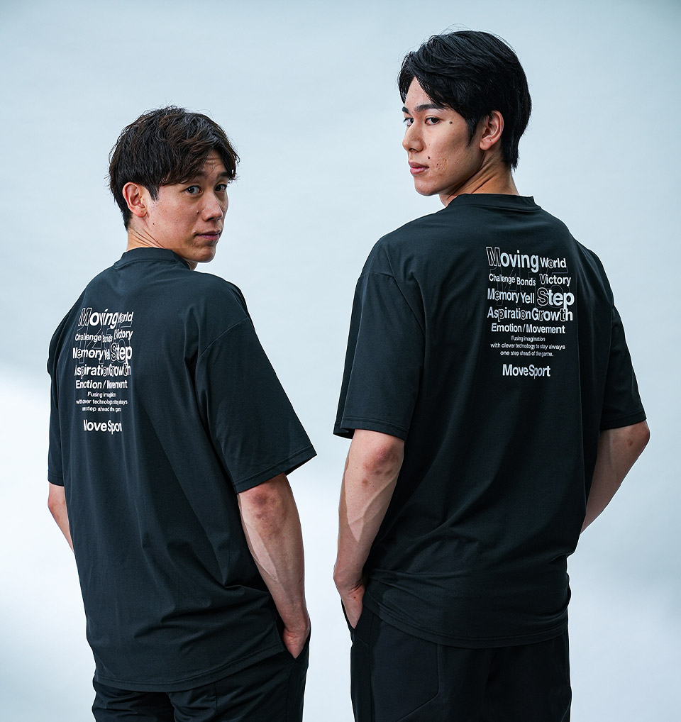 石川選手×甲斐選手コラボ着用イメージ