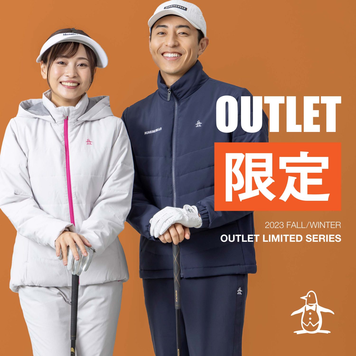 マンシングウエア（MUNSING WEAR）（レディース）ゴルフウェア STDSUN 吸汗速乾共衿長袖シャツ MGWWJB02