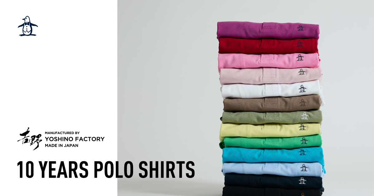 新作半袖ポロシャツ】10 YEARS POLO SHIRTS