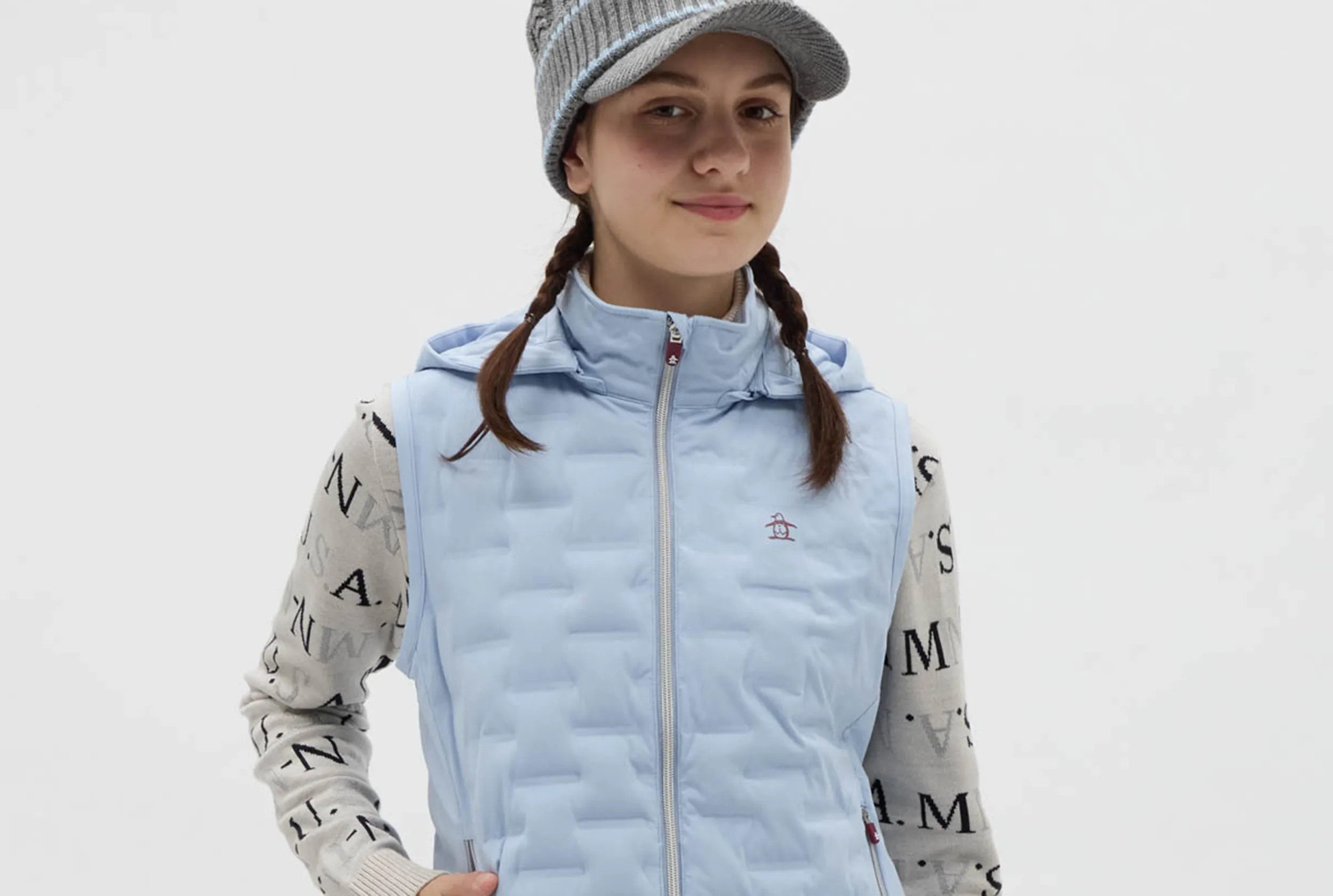 ヒートナビを使用したアーテックシェルベスト