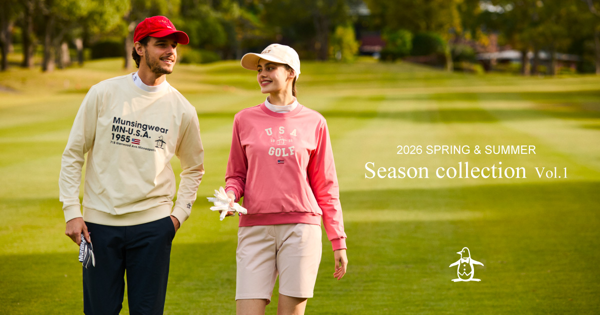2026年春夏】 新作シーズンコレクション Vol.1｜マンシン グウェア公式