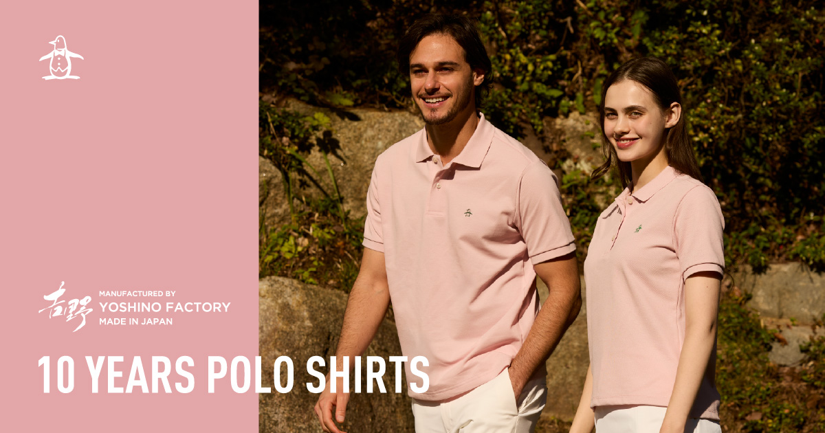 新色登場】10 YEARS POLO SHIRTS