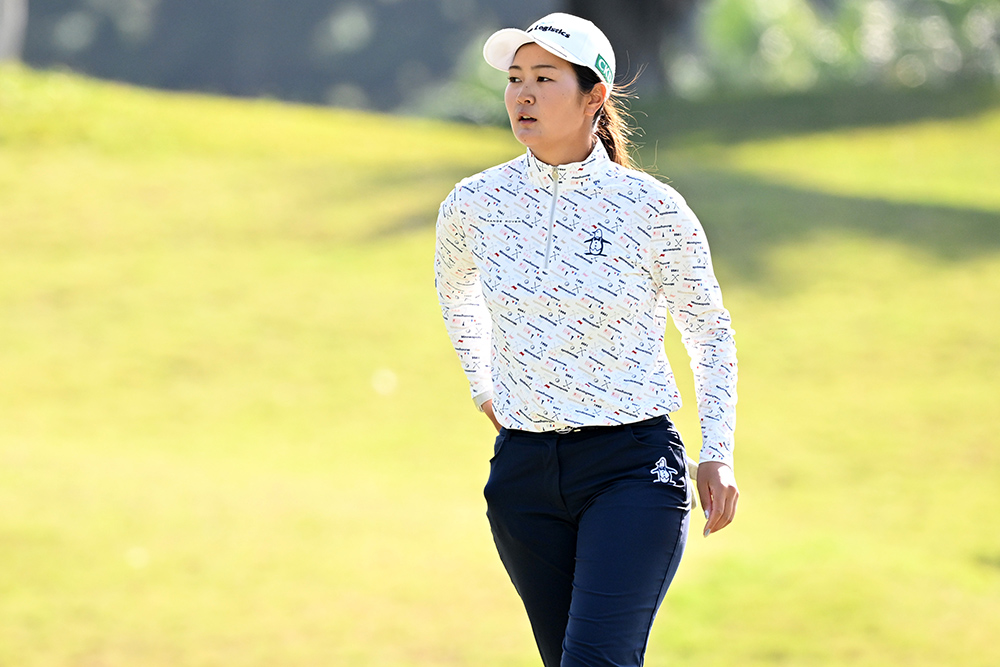 国旗ジャガードスタンドジップカットソー