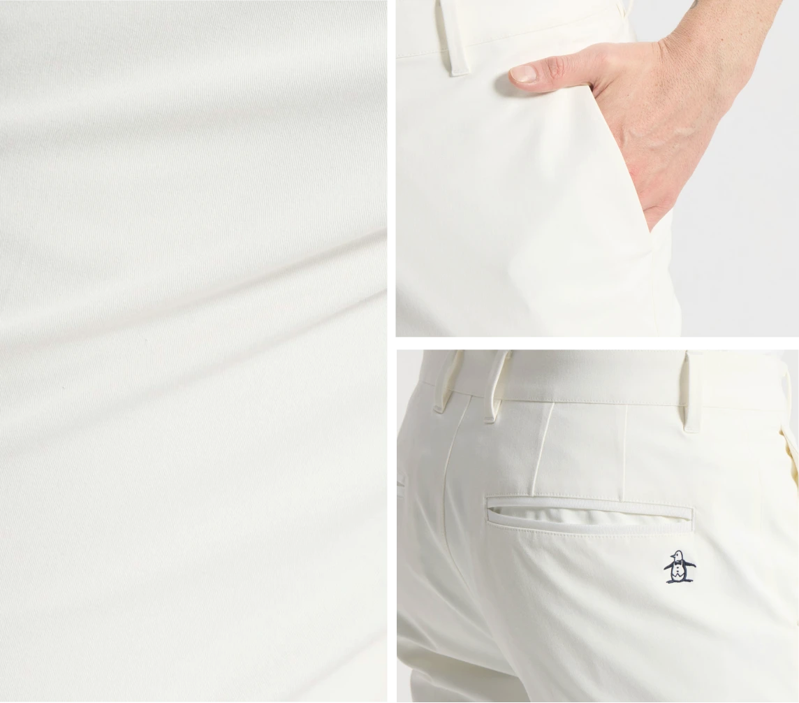 Munsingwear's WHITE Detail