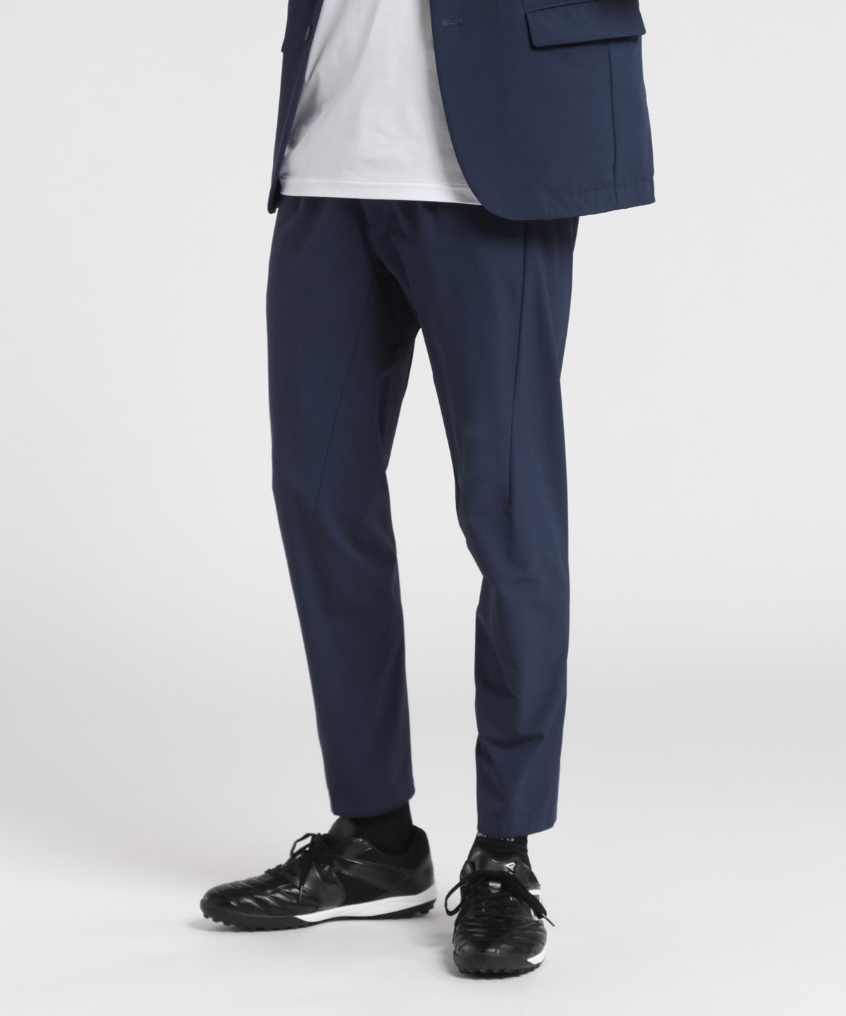 UMBRO DESCENTE スーツ セットアップ 洗える Lサイズ ネイビー