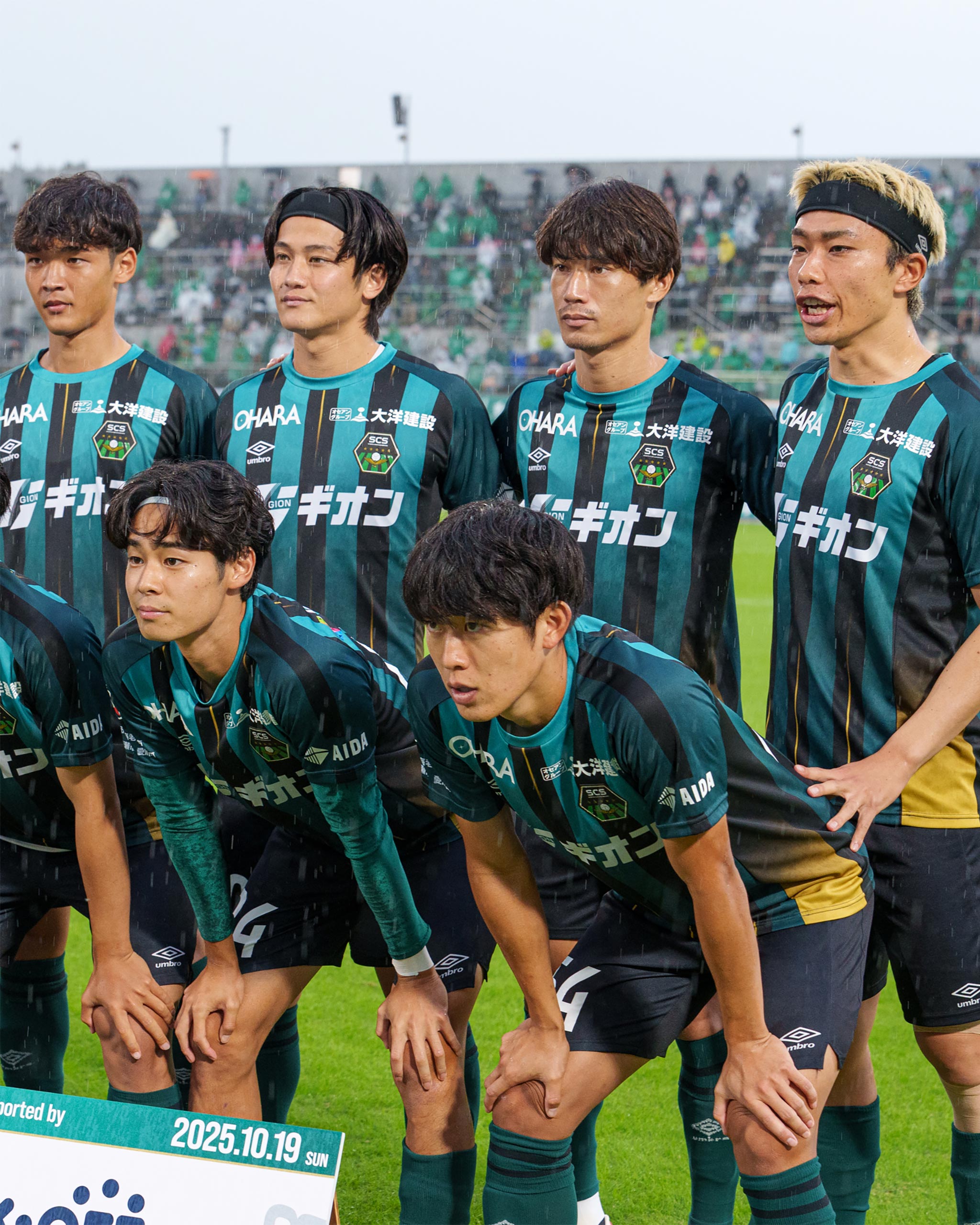 Jリーグ・SC相模原のトップチーム選手がプロテクトヘッドバンドを着用して試合出場