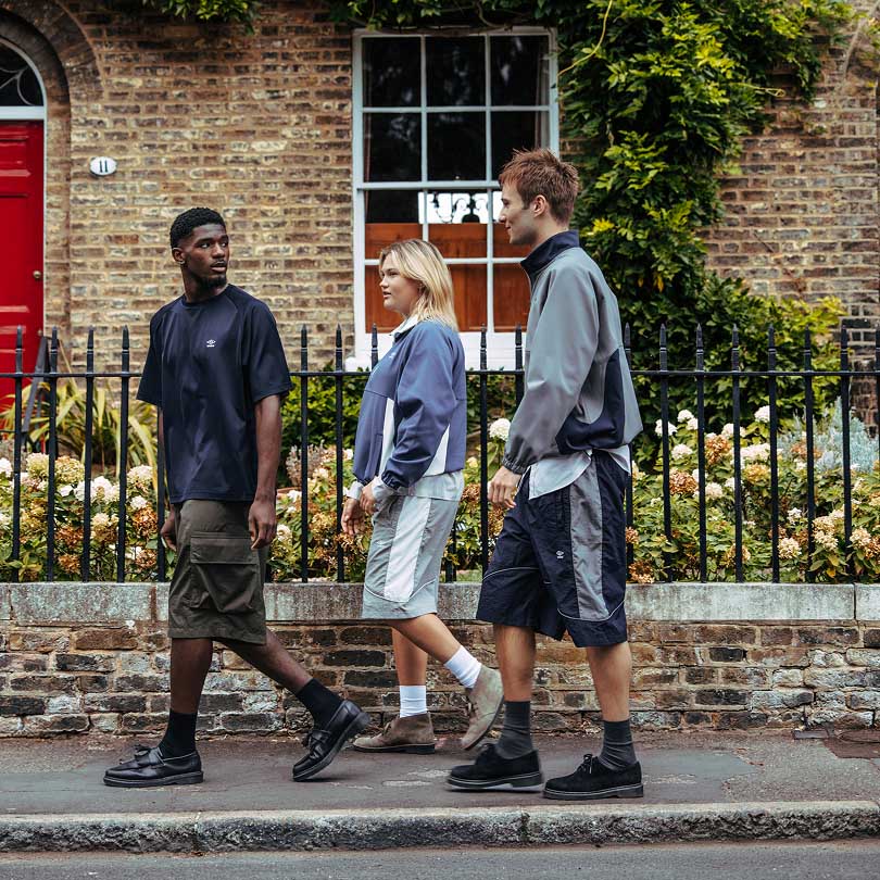 アンブロ サッカー レディース 半袖プラクティスシャツ コーディネート