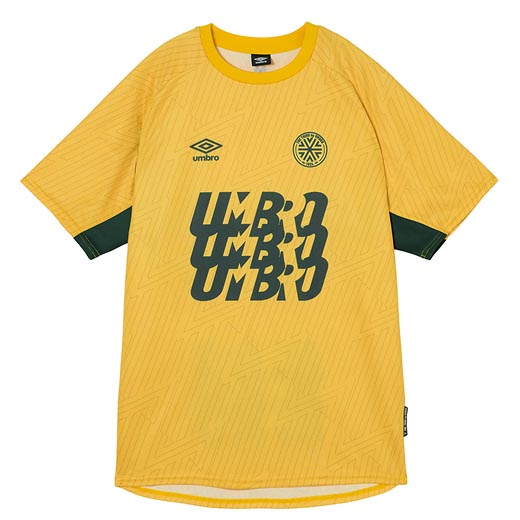 サッカーブランドアンブロのメンズ/レディース グラフィックプラクティスシャツ