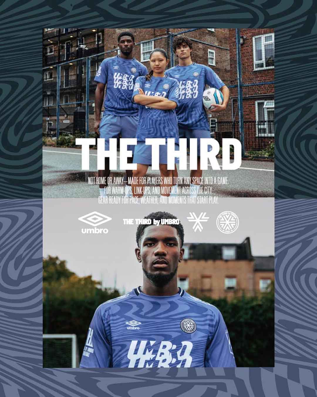 サッカーブランドアンブロのコレクションTHE THIRD by UMBRO | ザ サード バイ アンブロ特集ページを見る