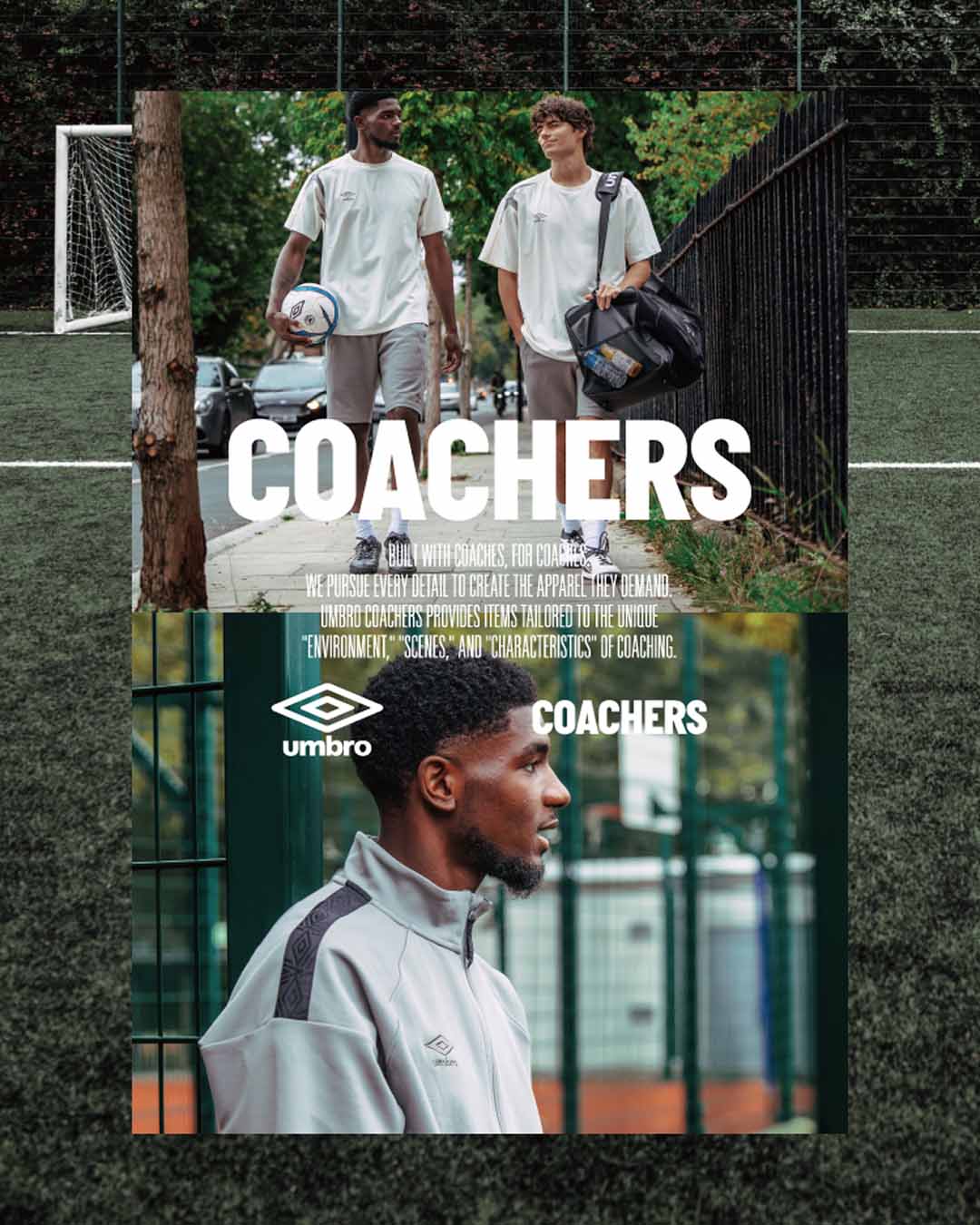 サッカーブランドアンブロの指導者コレクションアイテム