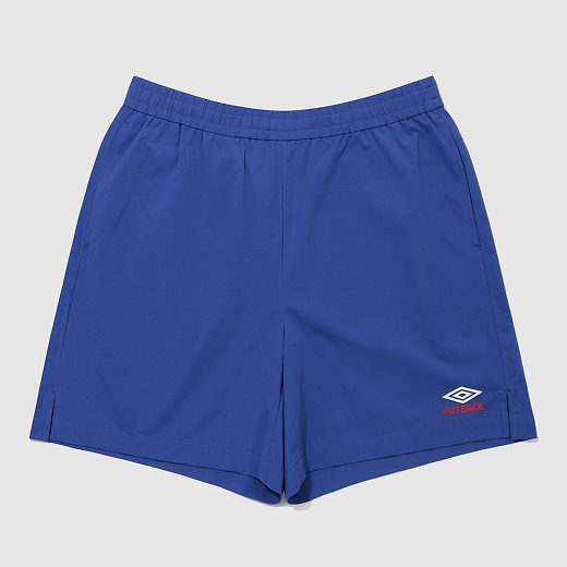 サッカーブランドアンブロのコリアコレクション｜ブルーのハーフパンツ｜ブロークコア