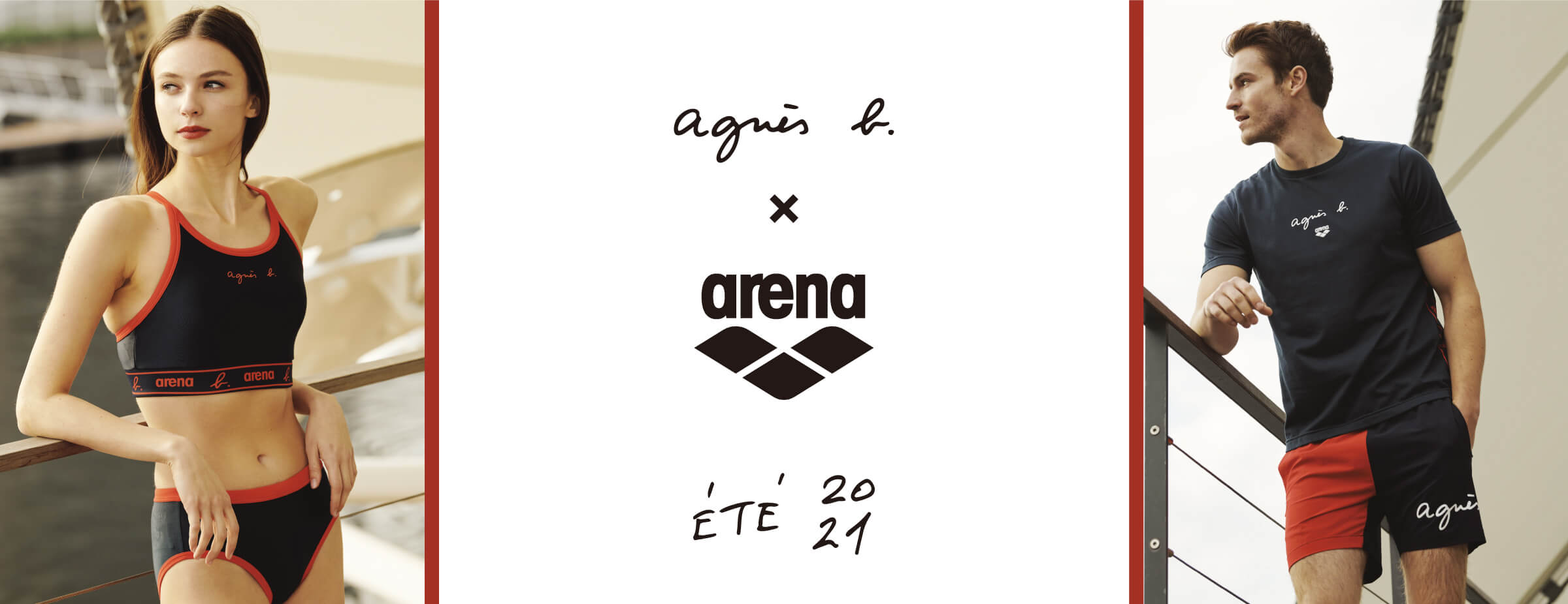 アリーナ】agnès b. x arena | デサントストア-DESCENTE STORE-