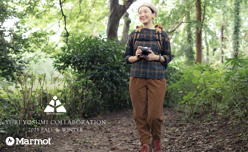 Marmot】YURI YOSUMI COLLABORATION 2021 FALL & WINTER Marmot】YURI YOSUMI COLLABORATION 2021 FALL & WINTER