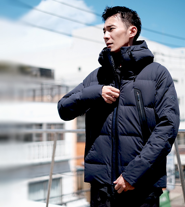 デサント 水沢ダウン マウンテニア ネイビー XL DESCENTE | www