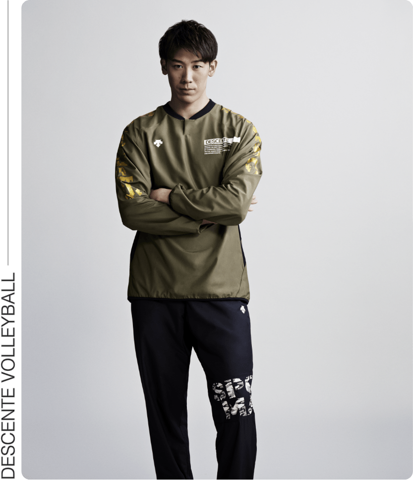 石川祐希バレーボールコーディネート 2022 FALL & WINTER 石川祐希バレーボールコーディネート 2022 FALL & WINTER