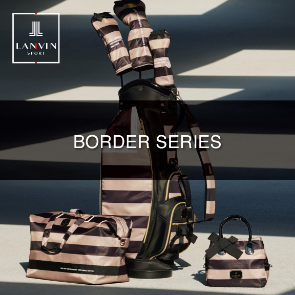 ランバン スポール(LANVIN SPORT) ボーダー キャディーバッグ ランバン スポール(LANVIN SPORT) ボーダー キャディーバッグ