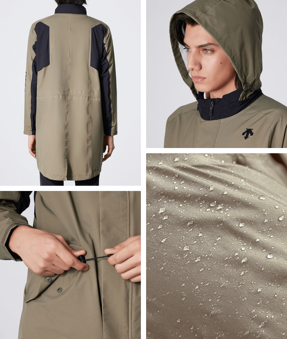 デサントゴルフ (DESCENTE GOLF) 雨の日も快適に過ごせる高機能