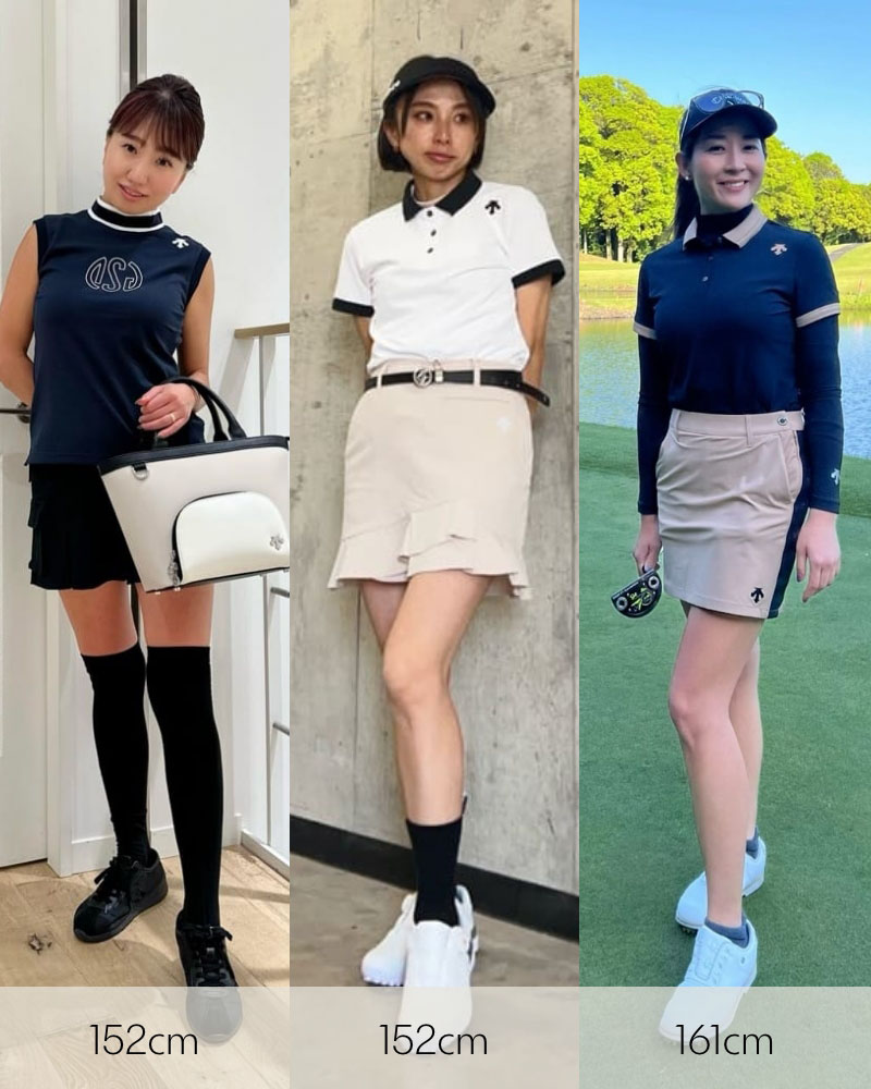 デサントゴルフ (DESCENTE GOLF) レディス 小さいサイズ特集 デサントゴルフ (DESCENTE GOLF) レディス 小さいサイズ特集
