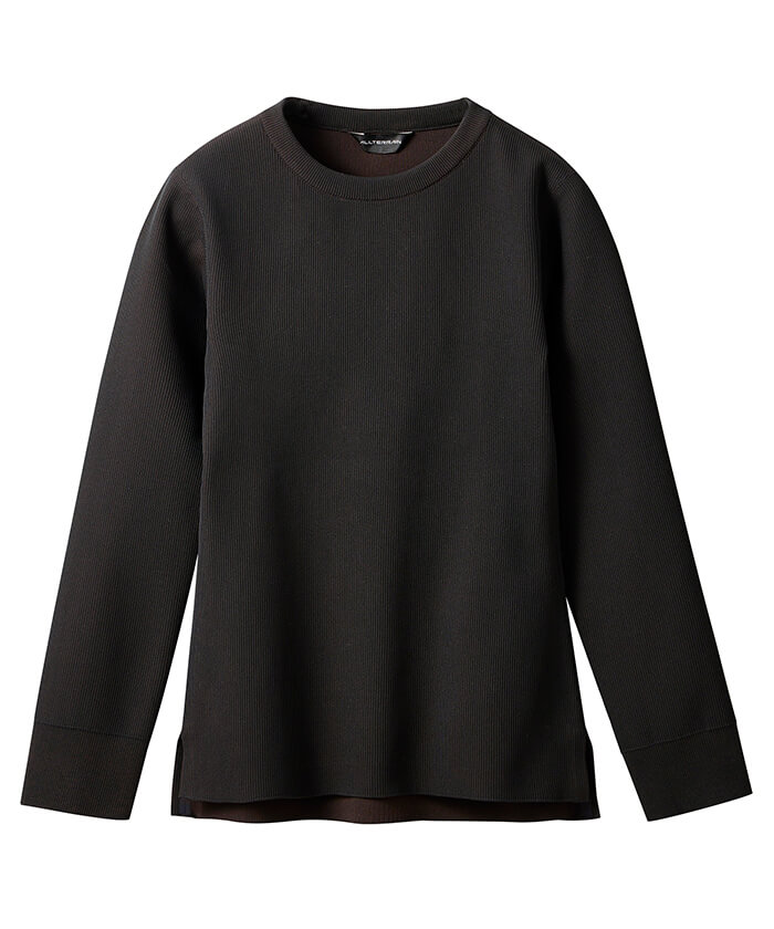 DESCENTE ALLTERRAIN フュージョンニットクルーネックスウェット DESCENTE ALLTERRAIN フュージョンニットクルーネックスウェット