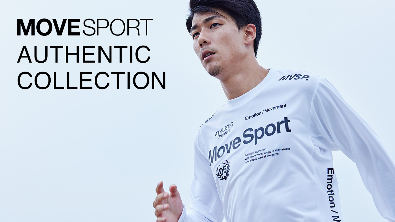 MOVESPORT オーセンティックロゴ 長袖シャツ -デサントストア MOVESPORT オーセンティックロゴ 長袖シャツ -デサントストア
