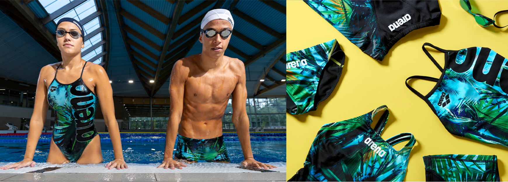 アリーナ arena 【タフスーツ】トレーニングワンピース（オープン